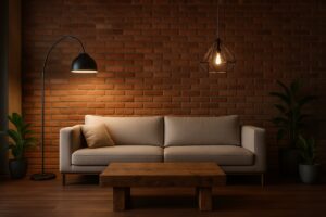 Sala rustica moderna